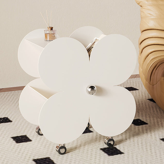 Nordic Four-Leaf Clover Metal Side Table