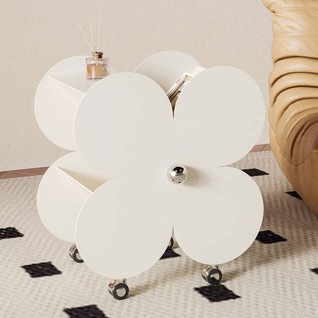 Nordic Four-Leaf Clover Metal Side Table