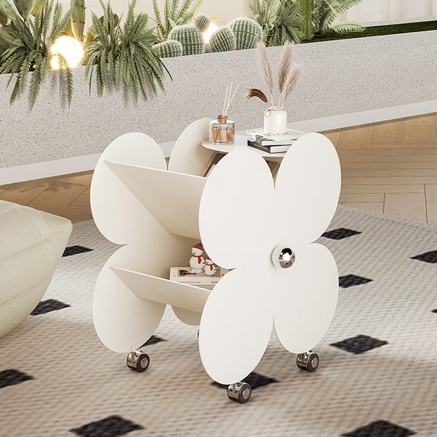 Nordic Four-Leaf Clover Metal Side Table
