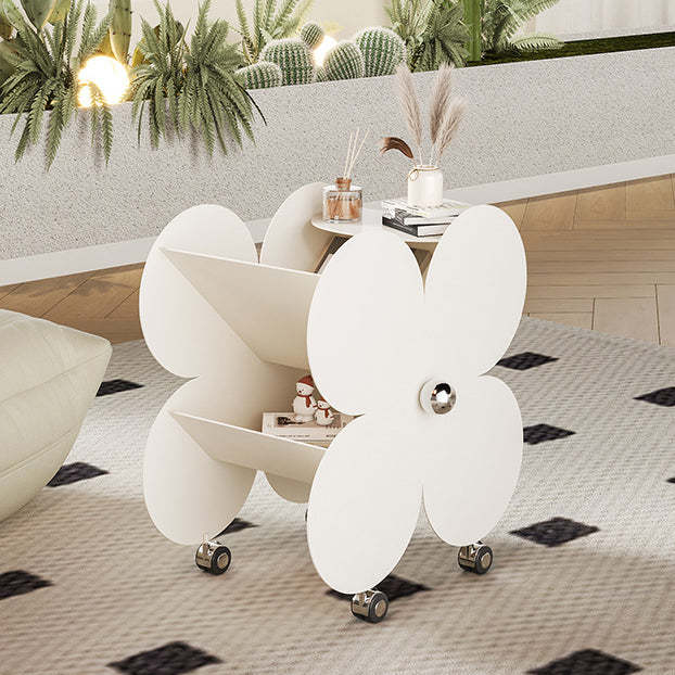 Nordic Four-Leaf Clover Metal Side Table