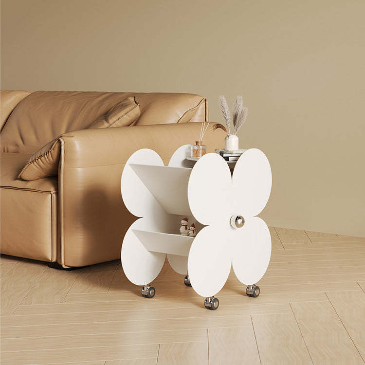 Nordic Four-Leaf Clover Metal Side Table