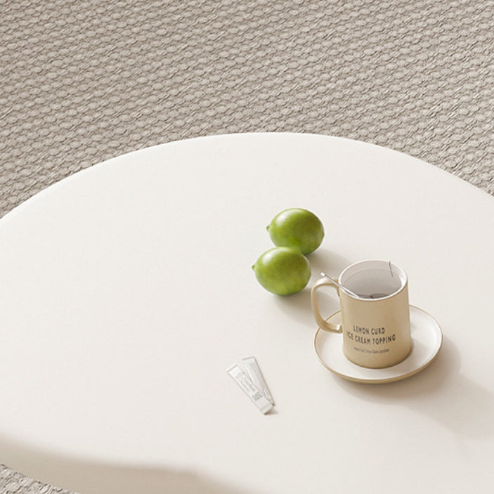 Minimalist Cloud Acrylic Leather Coffee Table