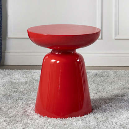 Scandinavian Round Stackable End Table