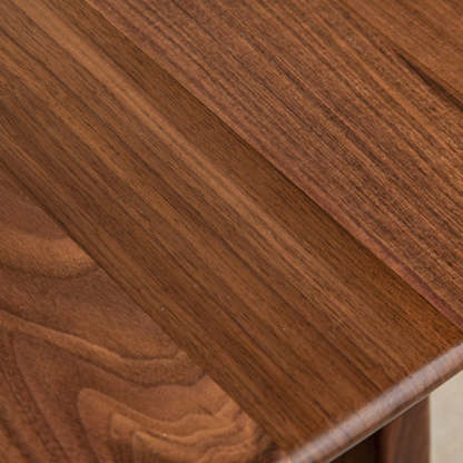 C-Shape Walnut Ash Movable End Table