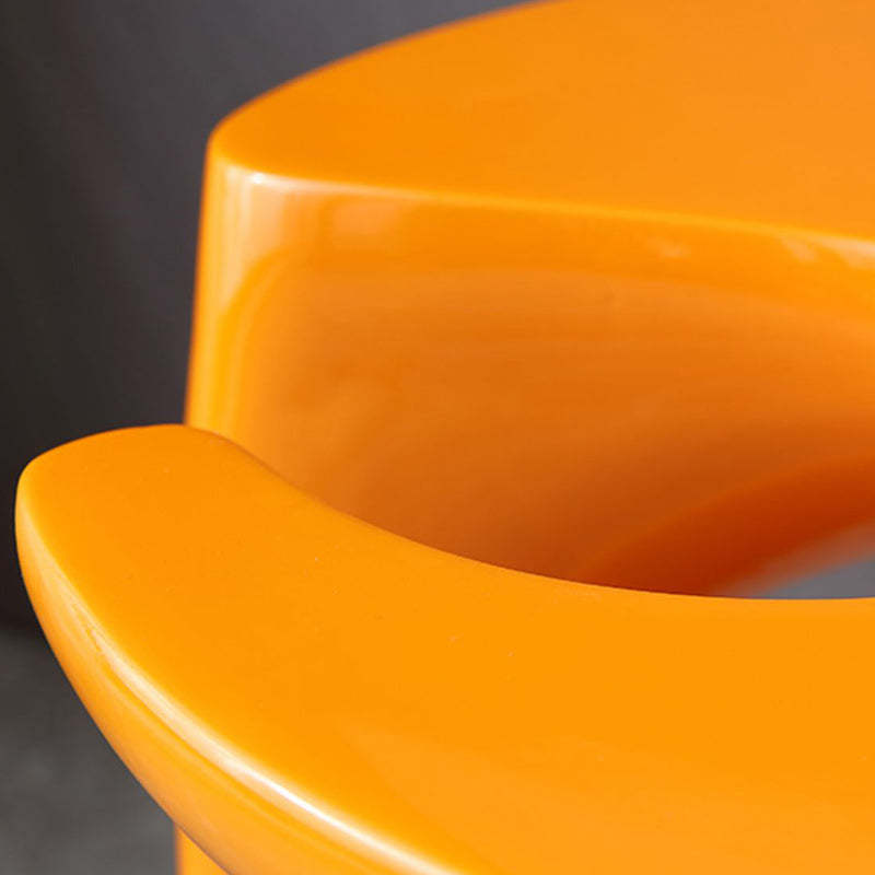 Plastic Steel End Table — Green