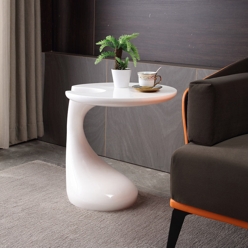 Plastic Steel End Table