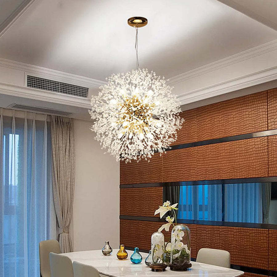 24" Shrub-Inspired Vintage LED Chandelier