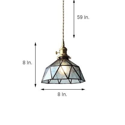 Classic Glass LED Nordic Style Pendant Lighting Hanging Ceiling Lights-Lighom