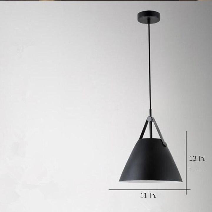 Creative Conical Metal Nordic Pendant Lighting Kitchen Island Lighting-Lighom