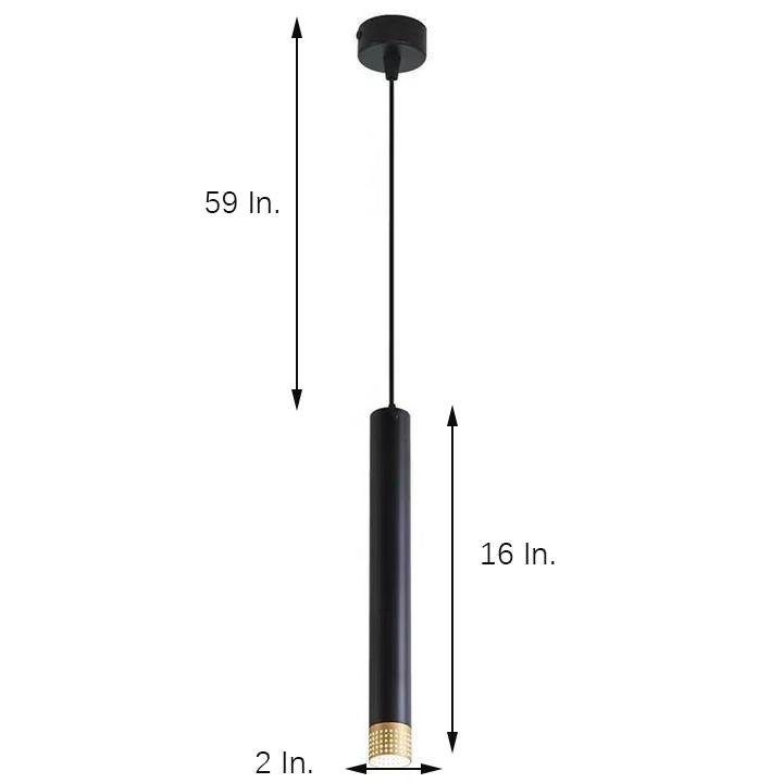 Industrial Linear LED Metal Island Pendant Light