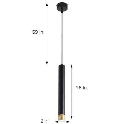 Industrial Linear LED Metal Island Pendant Light