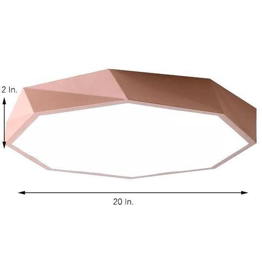 Geometric LED Modern Ceiling Lights Flush Mount Lighting Ceiling Lamp-Lighom