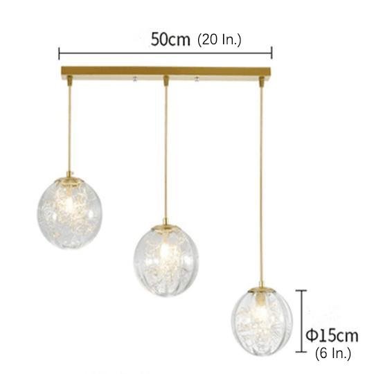 Nordic Artistic Glass Pendant Lighting Globe Pendant Lighting-Lighom