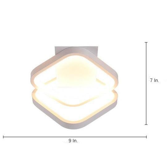 Geometric LED Modern Flush Mount Ceiling Lamp