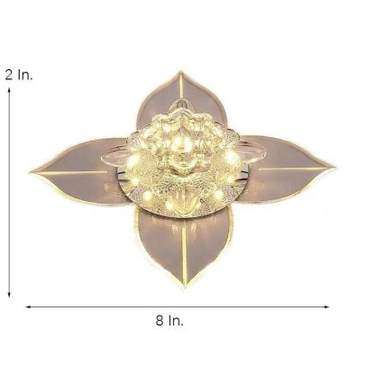 4 Pointed Classic Star LED Multi Color Crystal Modern Ceiling Lights-Lighom