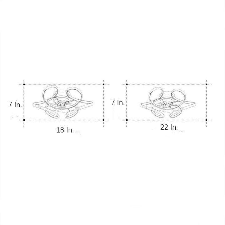 3-Blade Cluster Modern Ceiling Fan