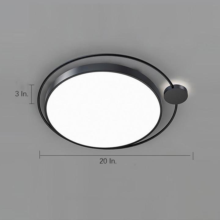 Circular Dimmable LED Nordic Flush Mount