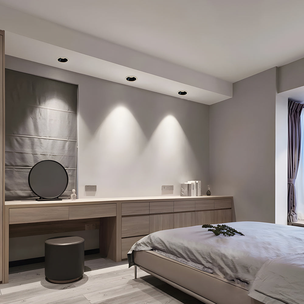 Regressed Round Recessed LED Ceiling Downlight