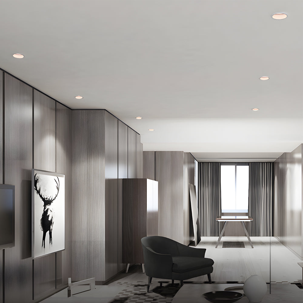 Round Slim Trim Recessed LED Ceiling Downlight
