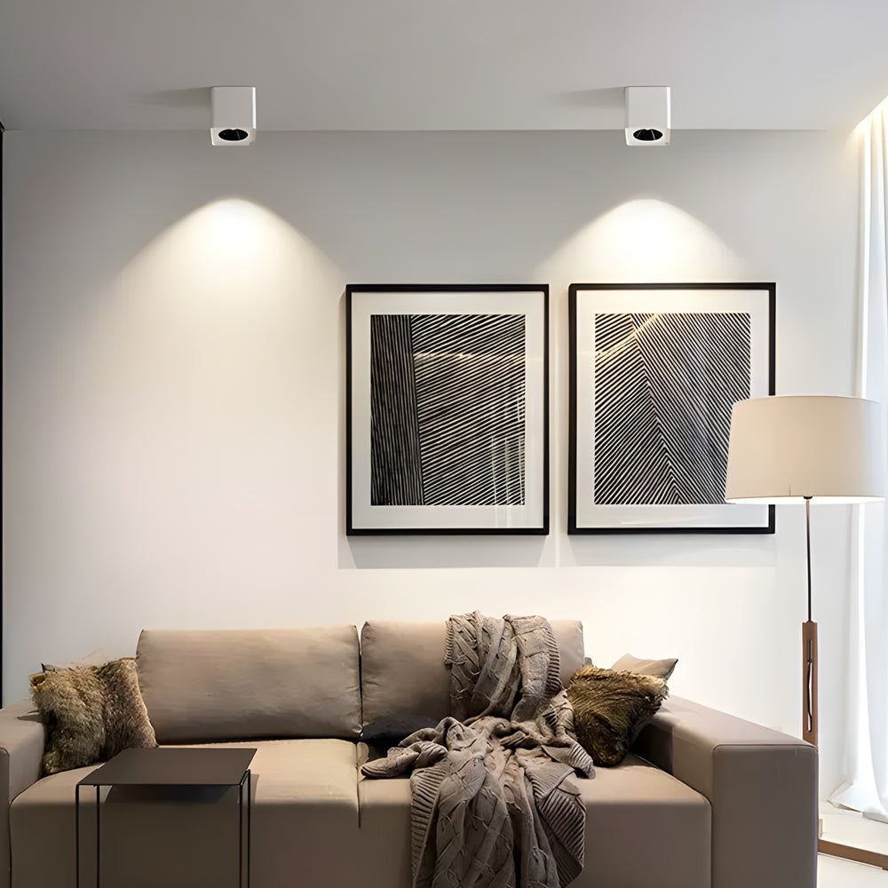 Square COB LED Flush Mount Spotlight