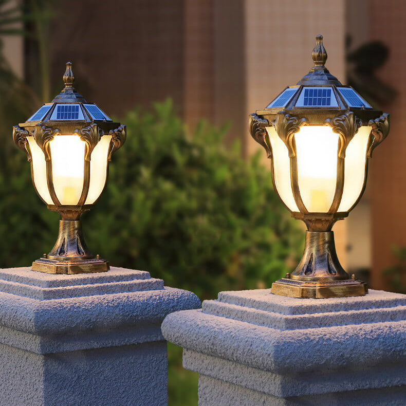 Retro home decor aluminum landscape lighting — Matte Black / Hardwired / 220V-240V (UK/AU)