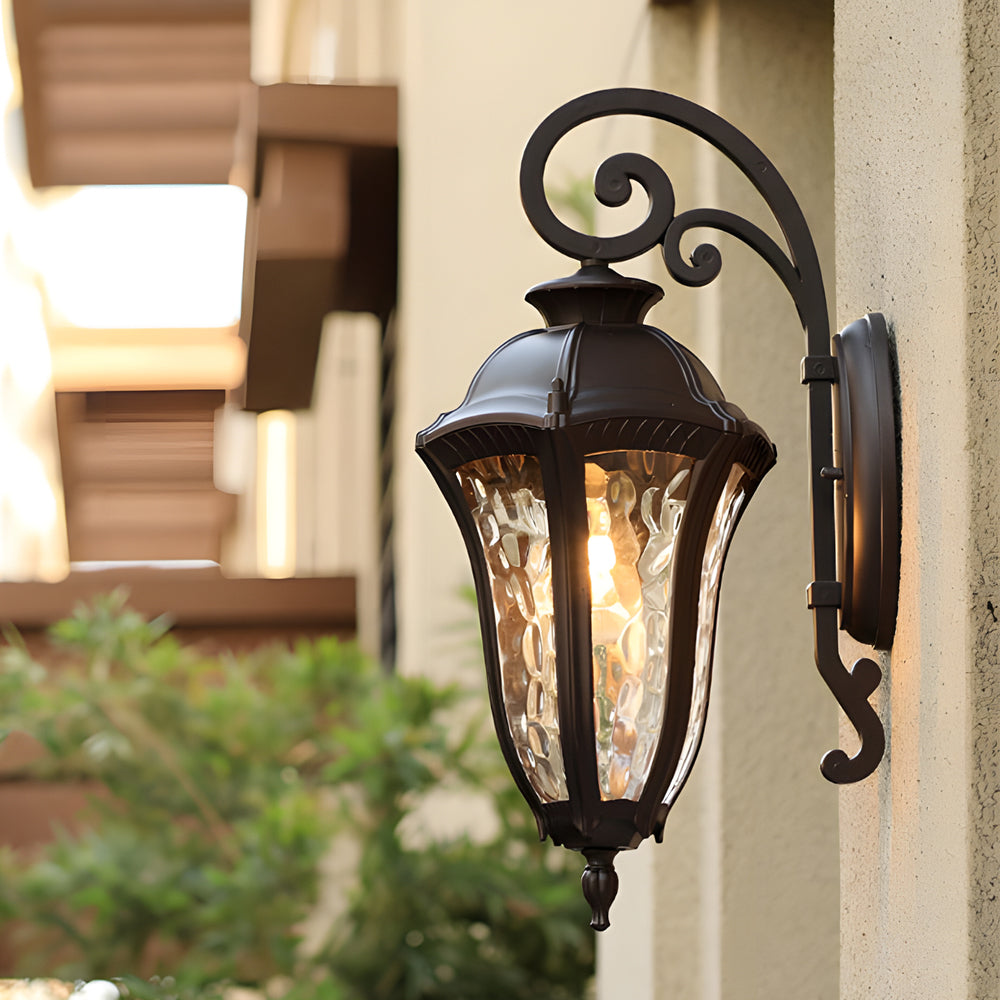 Die-Cast Aluminum European Outdoor Wall Light