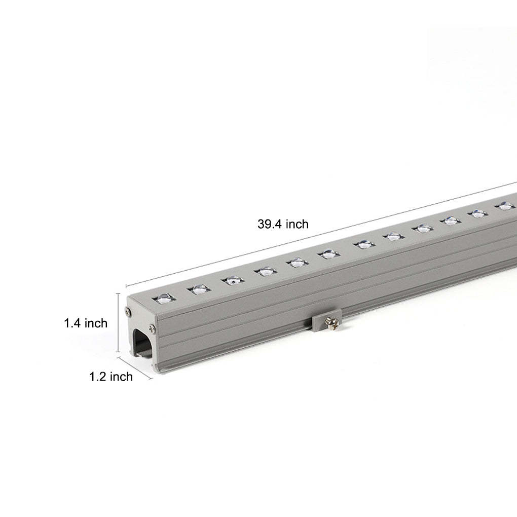 12W Linear LED Wall Washer Light Landscape Low Voltage Outdoor Lighting-Lighom