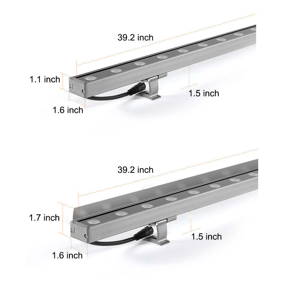 Waterproof Outdoor Low Voltage Light Bar LED Linear Wall Washer Lights-Lighom