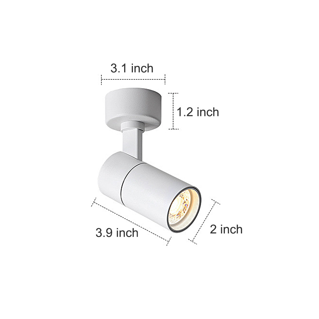 Up-Down Adjustable Round LED Ceiling Spotlight