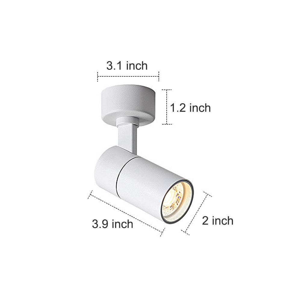 Up-Down Adjustable Round LED Ceiling Spotlight