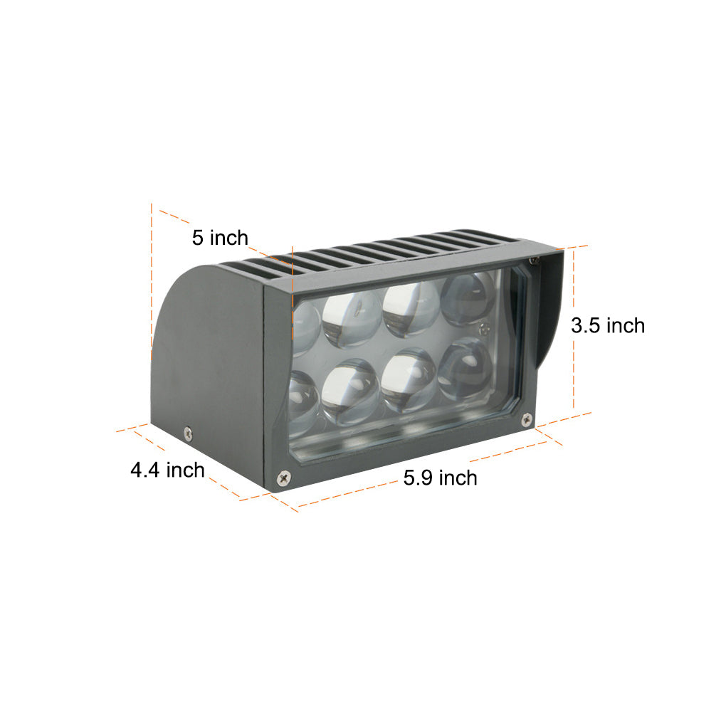 Waterproof IP65 LED Modern Outdoor Wall Lights Spotlight Wall Lamp-Lighom