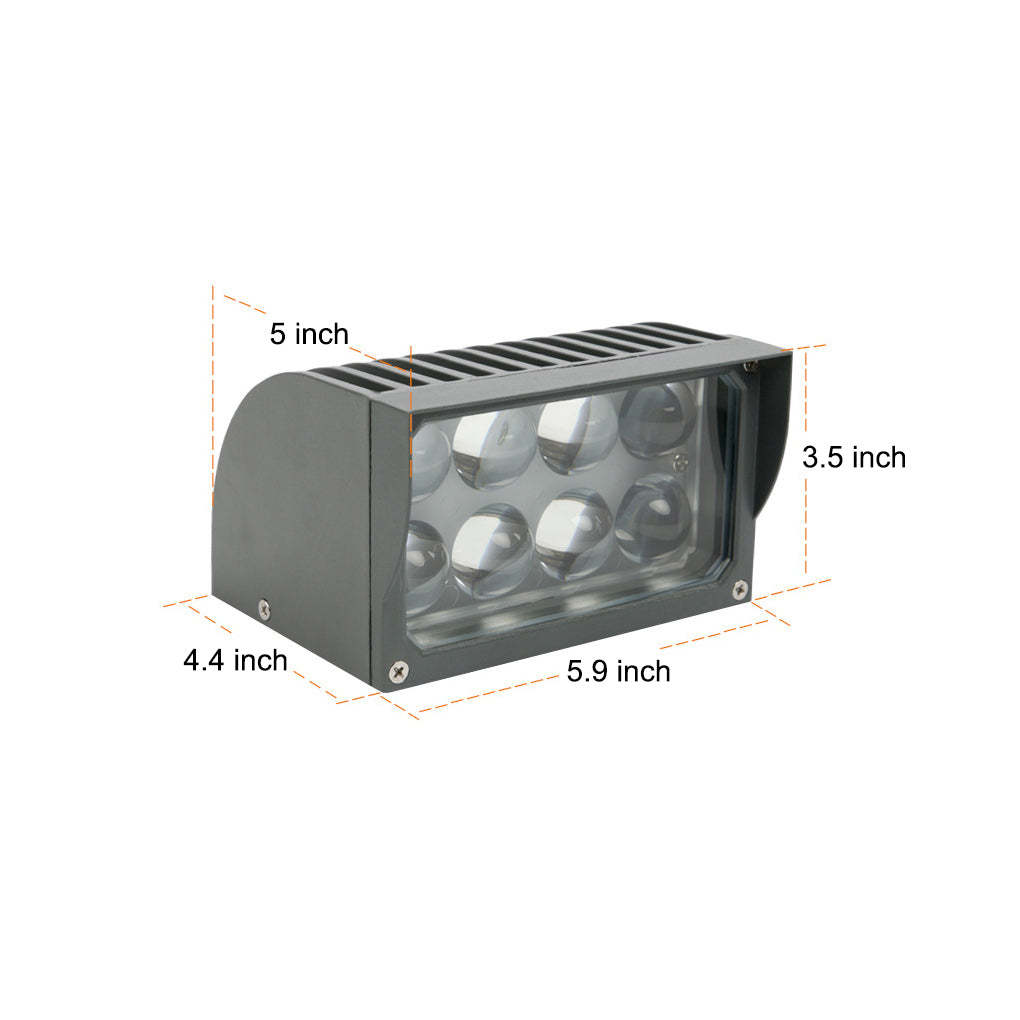 Waterproof IP65 LED Modern Outdoor Wall Lights Spotlight Wall Lamp-Lighom