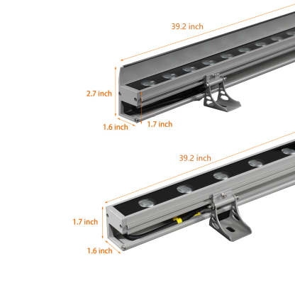 Linear Up LED Outdoor Wall Washer Lights Wall Landscape Lamp with Baffle-Lighom