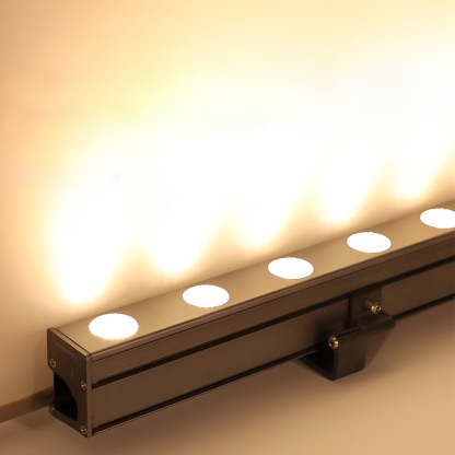 Aluminum Linear LED Outdoor Wall Washer Lights with Rotatable Bracket Architectural Lighting-Lighom