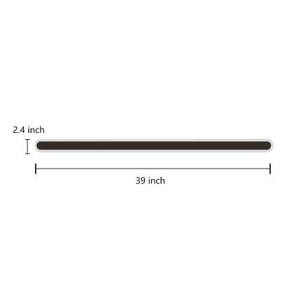 Nordic Minimalist Strip LED Aisle Bedside Living Room Background Wall Sconces-Lighom