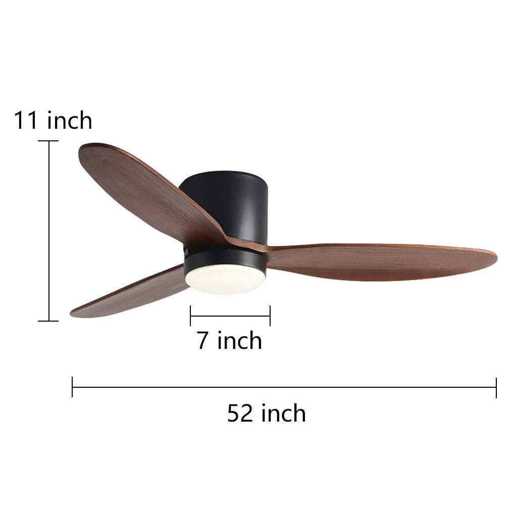 LED Inverter Silent Nordic Ceiling Fan