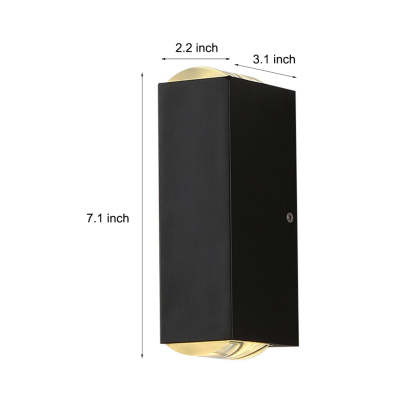 Waterproof Multipurpose Up Down Lighting Spotlight Outdoor Wall Lights-Lighom