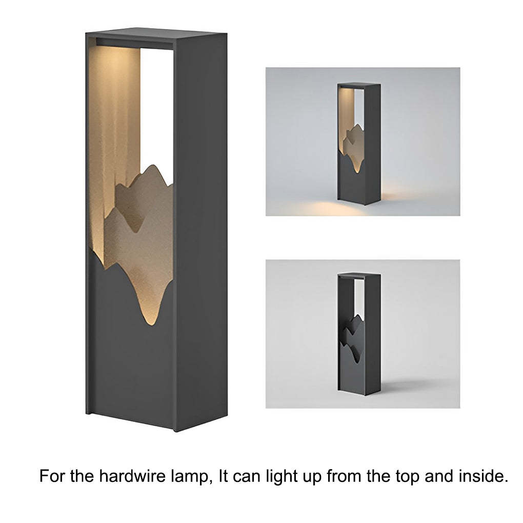 LED Mountain Scenery Path Lights Waterproof Landscape Lighting for Outdoor Elegance-Lighom