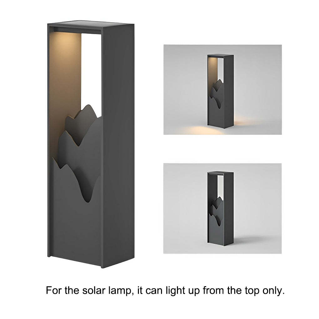 LED Mountain Scenery Path Lights Waterproof Landscape Lighting for Outdoor Elegance-Lighom
