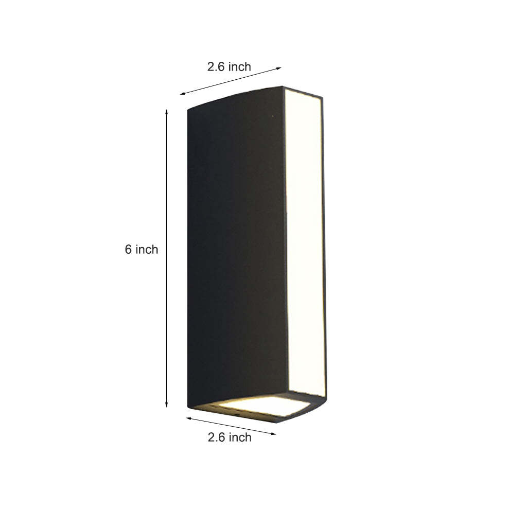 Outdoor Waterproof LED Exterior Wall Lights for Courtyard Garden Fence Decorative-Lighom