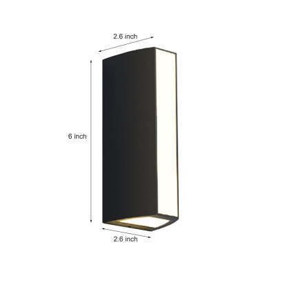 Outdoor Waterproof LED Exterior Wall Lights for Courtyard Garden Fence Decorative-Lighom