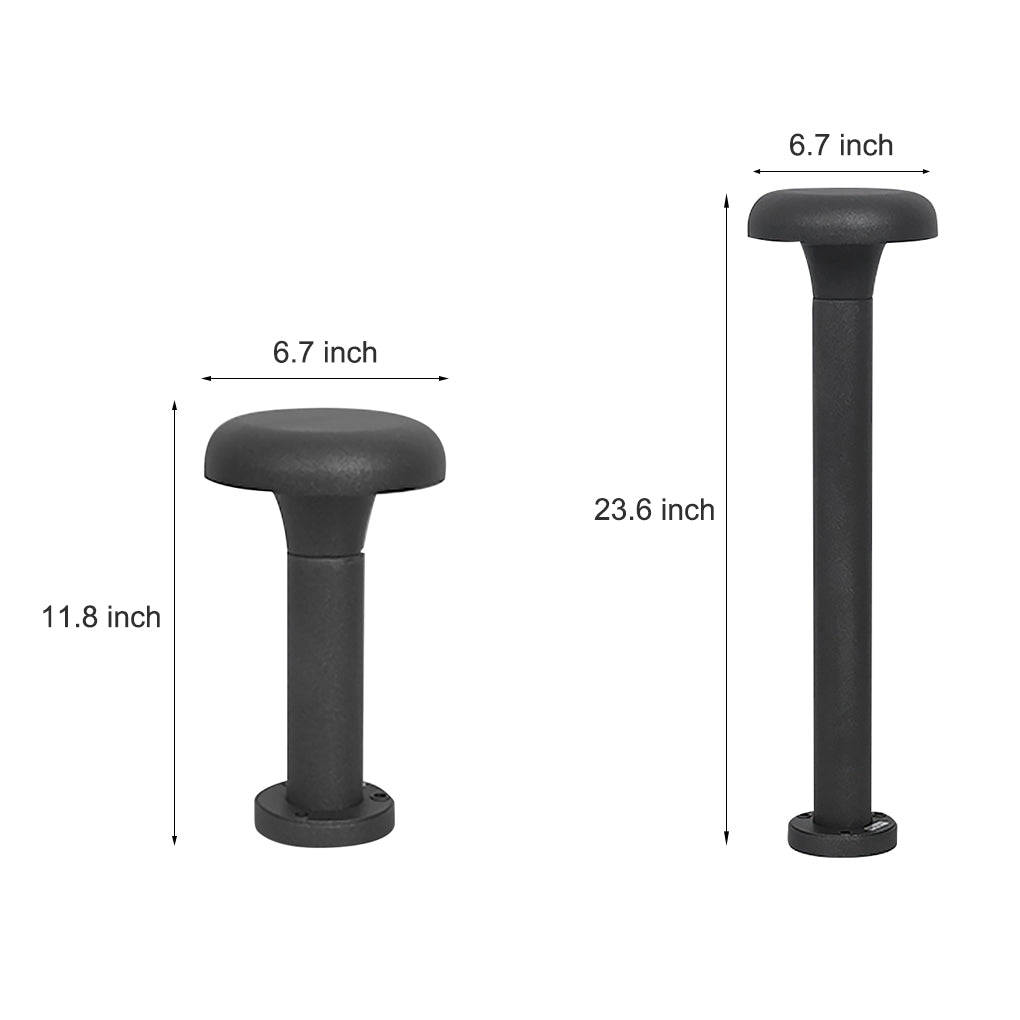 Minimalist Mushroom Integrated LED Outdoor Garden Lawn Landscape Path Lights-Lighom