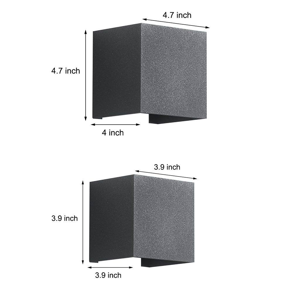 Up down Lighting Waterproof Adjustable Beam Angle Outdoor Wall Lights-Lighom