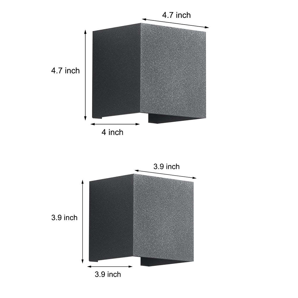 Up down Lighting Waterproof Adjustable Beam Angle Outdoor Wall Lights-Lighom