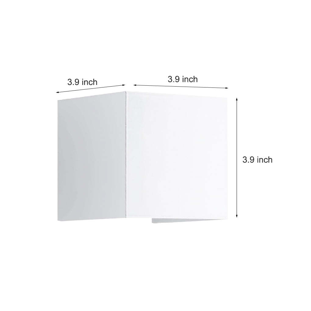 Square Waterproof Up Down Lighting Adjustable Modern Exterior Lights-Lighom