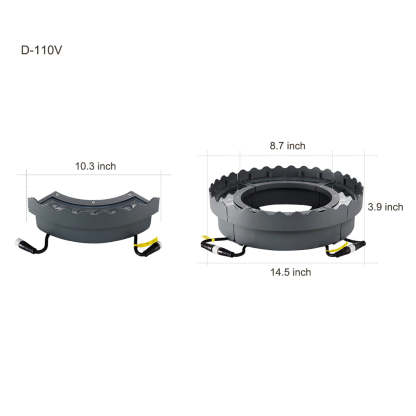 Solid Upwards LED Tree-Mounted Lights Outdoor Landscape Lighting for Trees-Lighom