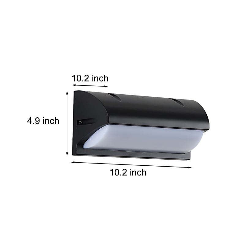 Modern Minimalist LED Waterproof Wall Light for Outdoor Villa Courtyard Balcony-Lighom