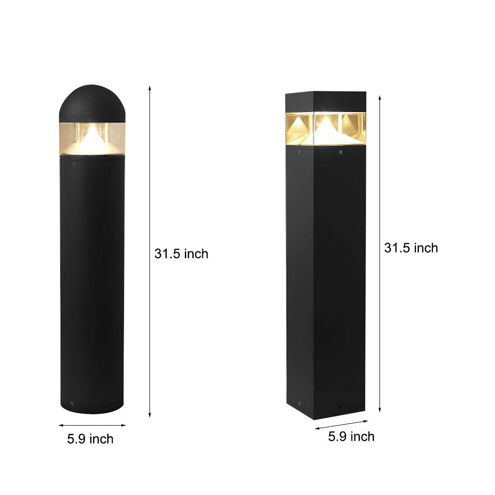 Minimalist Waterproof LED Garden Light Durable Outdoor Lawn Lighting-Lighom