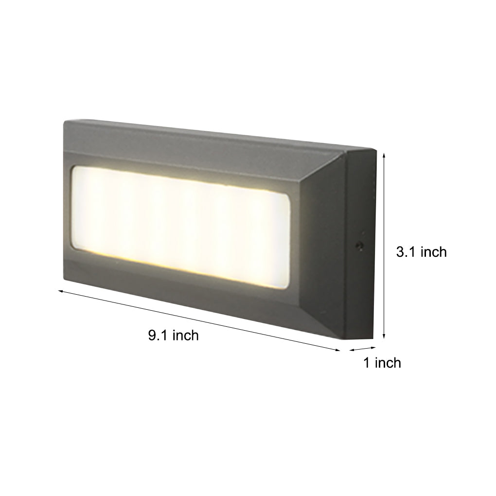 Outdoor Waterproof SMD 9W LED Step Lights IP54 Stair Lights for Deck, Path-Lighom