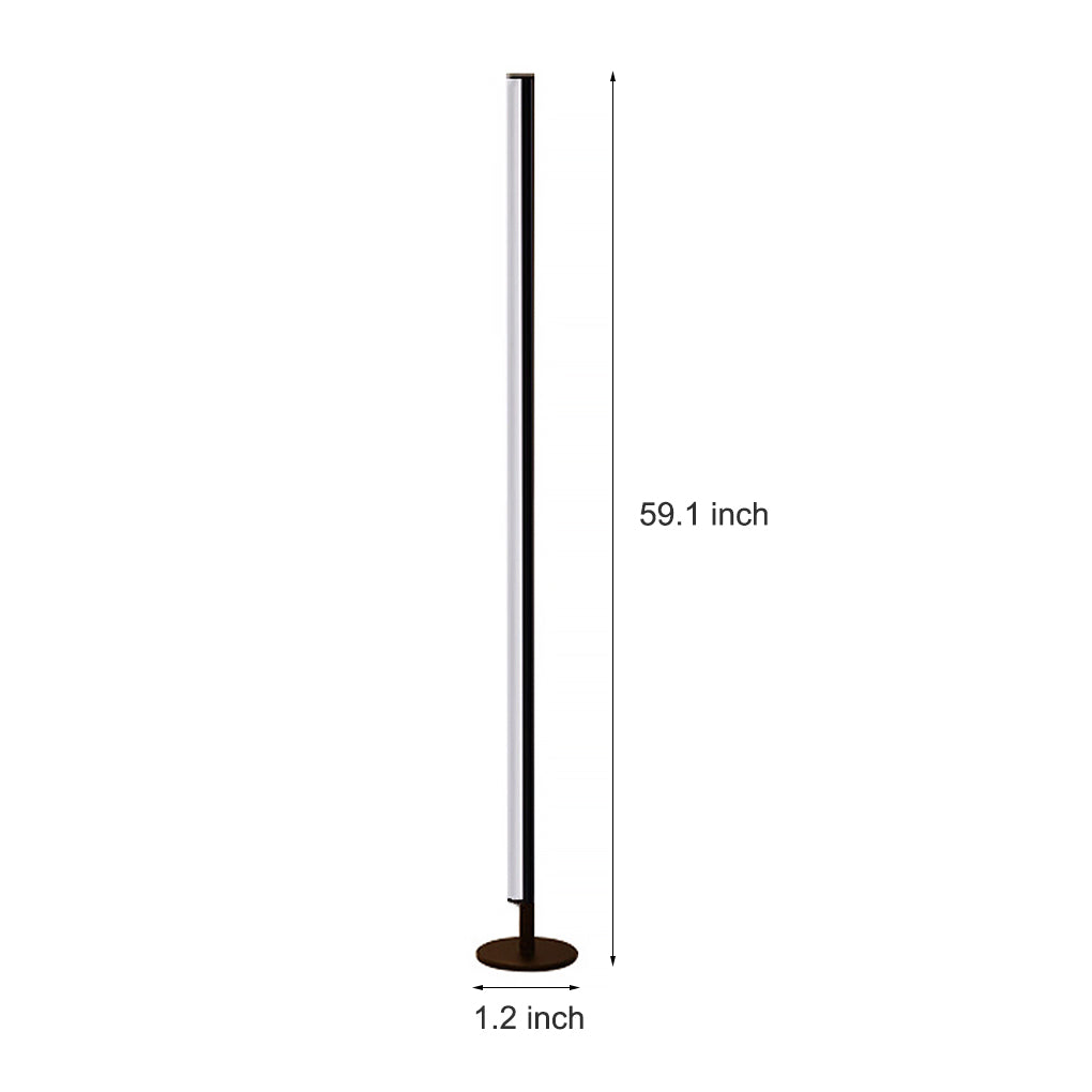 Minimalist Modern Strip LED Accent Floor Lamp-Lighom